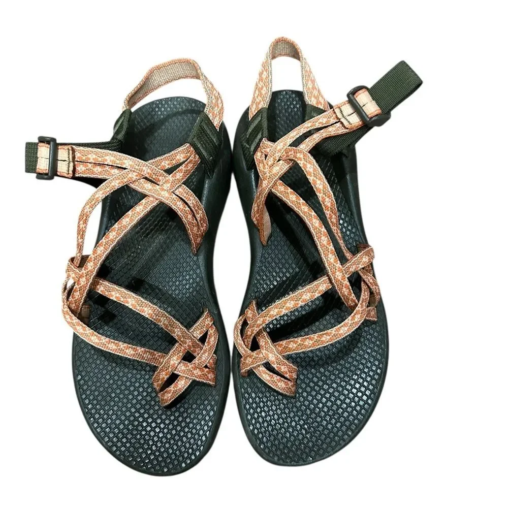 👡 CHACO ZX/2 Classic‎ Sandals Limerick Nectar Orange Women’s Size 10 🌿